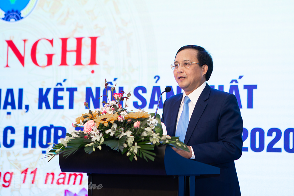 Liên minh HTX tỉnh Hà Nam tổ chức hội nghị Xúc tiến thương mại kết nối sản xuất tiêu thụ sản phẩm  cho các HTX