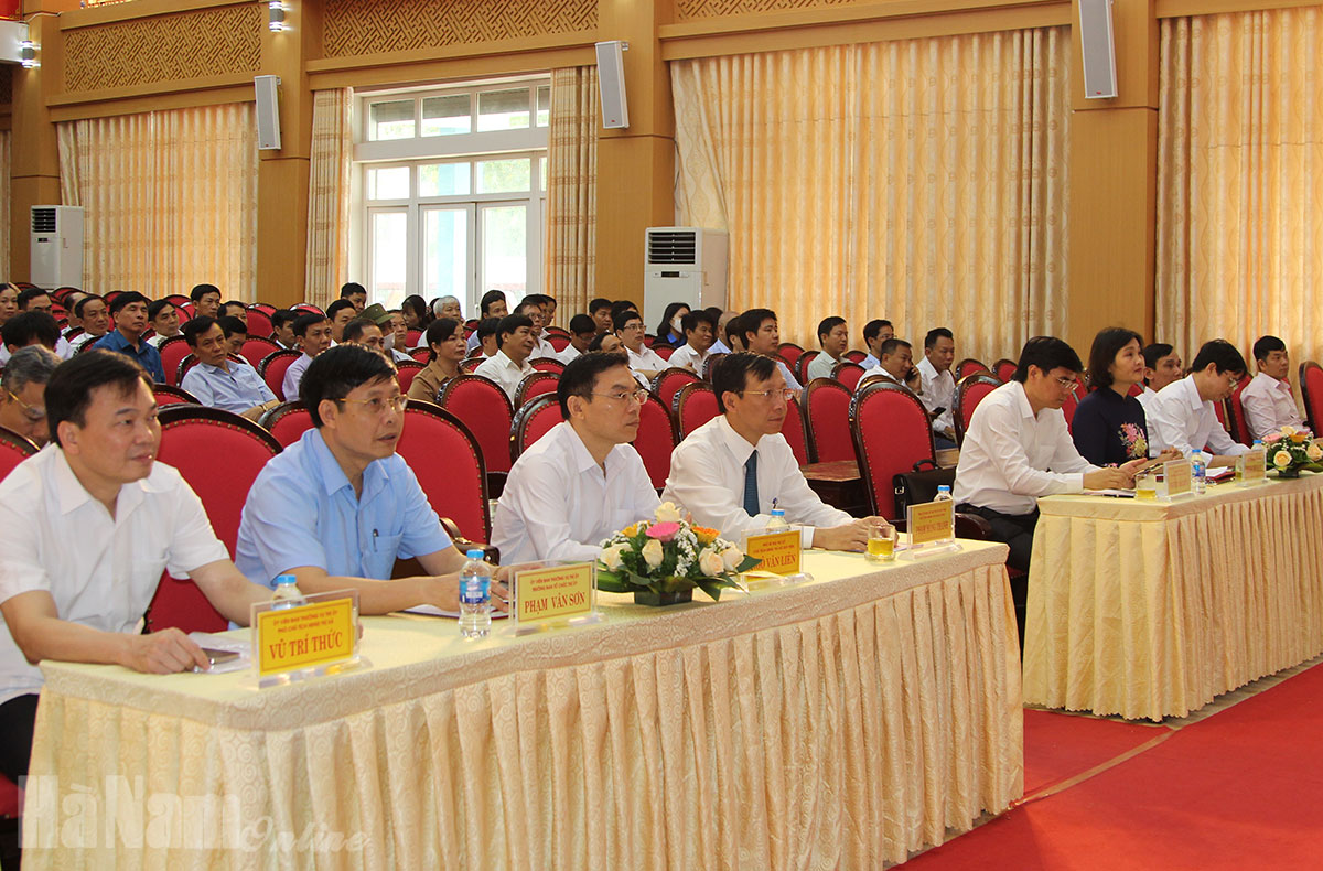 Thị ủy Duy Tiên sơ kết 5 năm thực hiện Chỉ thị 05 của Bộ Chính trị khóa XII