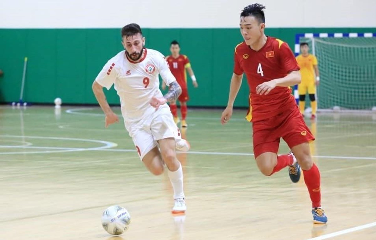 Futsal Việt Nam 00 Lebanon Còn nguyên cơ hội dự World Cup