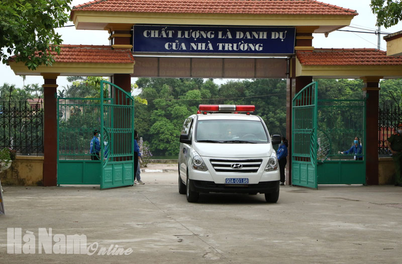 Gần 9700 thí sinh Hà Nam chính thức bước vào kỳ thi tốt nghiệp THPT năm 2021