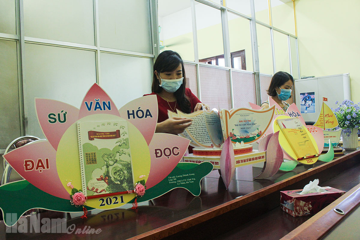 Gần 75500 bài tham dự cuộc thi Đại sứ văn hóa đọc tỉnh Hà Nam năm 2021