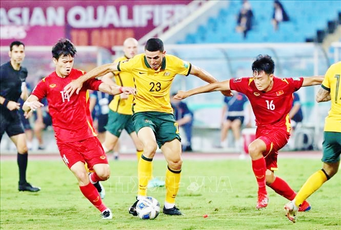 Trận thua đáng tiếc của tuyển Việt Nam trước Australia