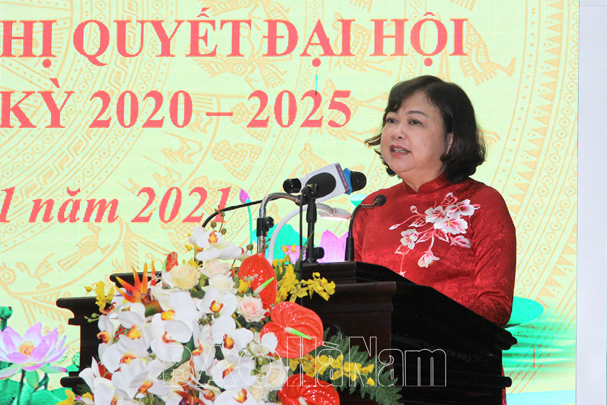 Hội thi Báo cáo viên tuyên truyền viên giỏi cấp tỉnh năm 2021