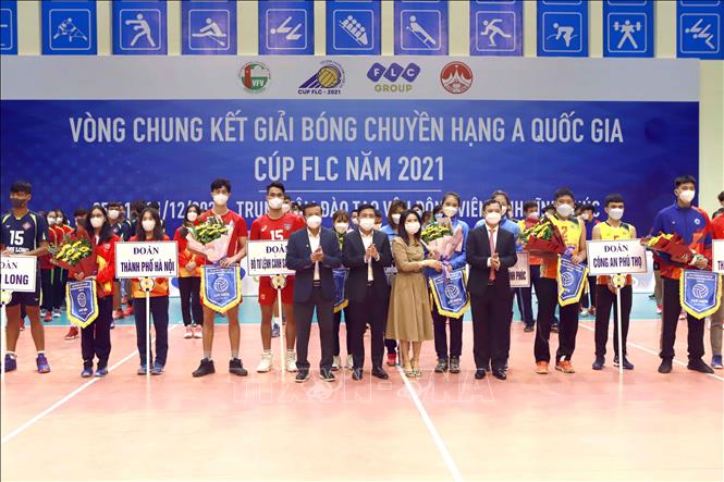 Khai mạc Vòng chung kết Giải Bóng chuyền hạng A quốc gia  Cúp FLC năm 2021