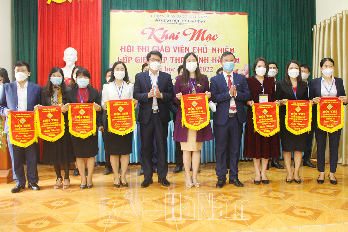 Khai mạc Hội thi GVCN giỏi cấp THPT tỉnh Hà Nam năm học 20212022