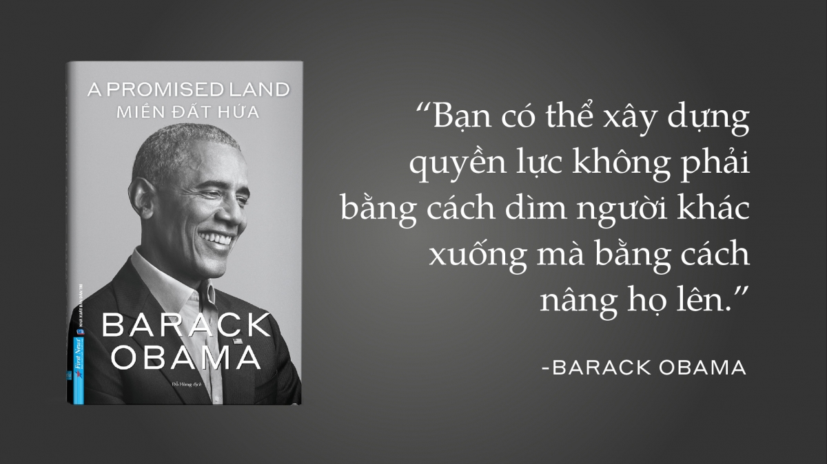 Miền đất hứa  Hồi ký nổi tiếng của cựu Tổng thống Obama xuất bản ở Việt Nam