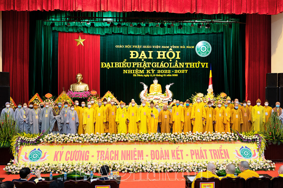 Đại hội đại biểu Phật giáo tỉnh Hà Nam lần thứ VI nhiệm kỳ 2022  2027