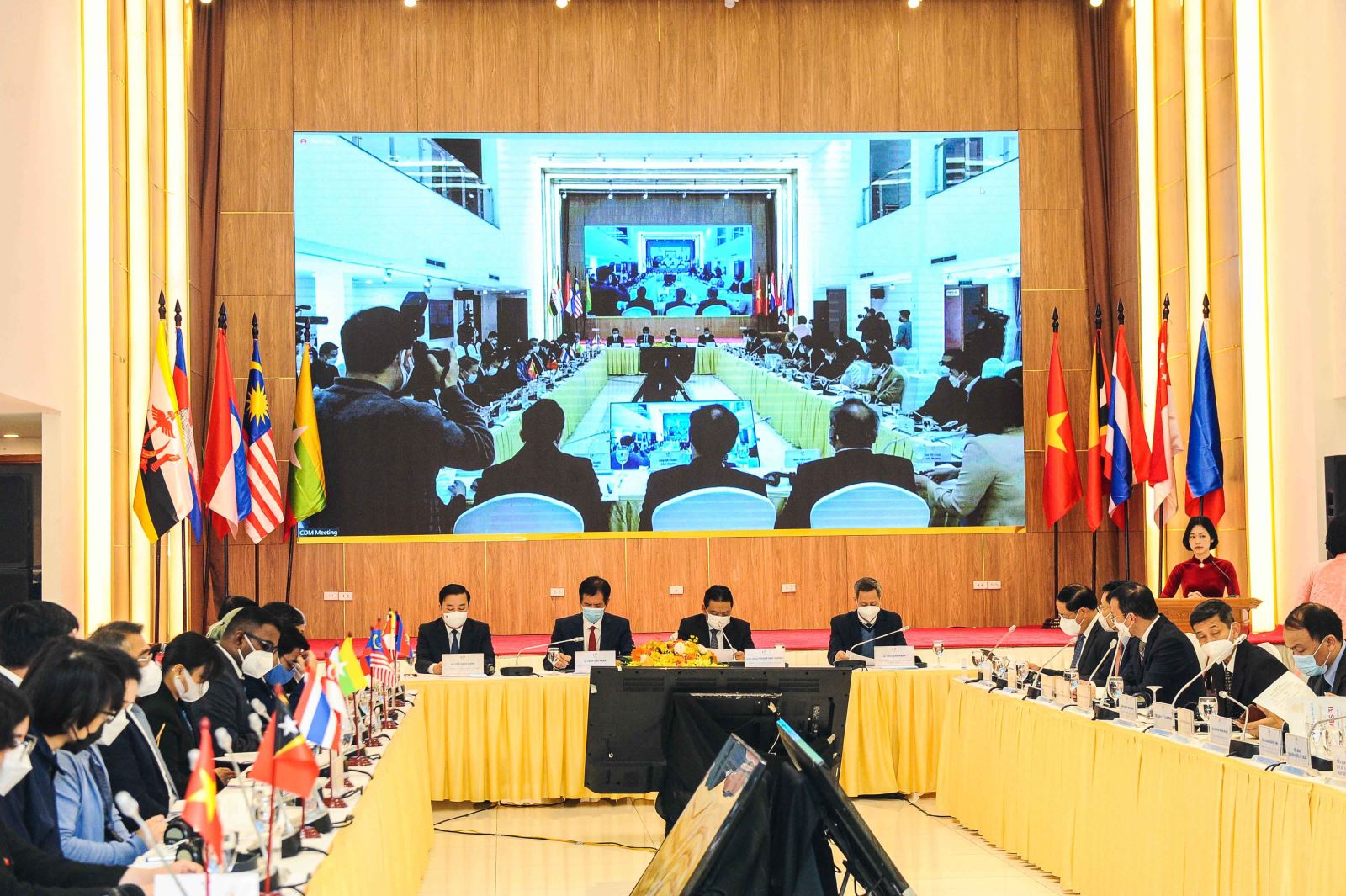 Hội nghị trưởng đoàn SEA Games 31 Nước chủ nhà Việt Nam thông báo công tác đón VĐV