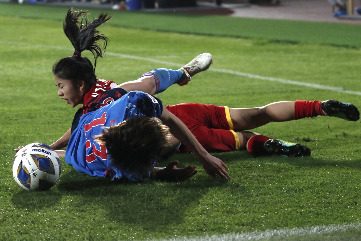 Dư âm ĐT nữ Việt Nam 03 ĐT nữ Nhật Bản Giữ vững niềm tin chờ vé World Cup