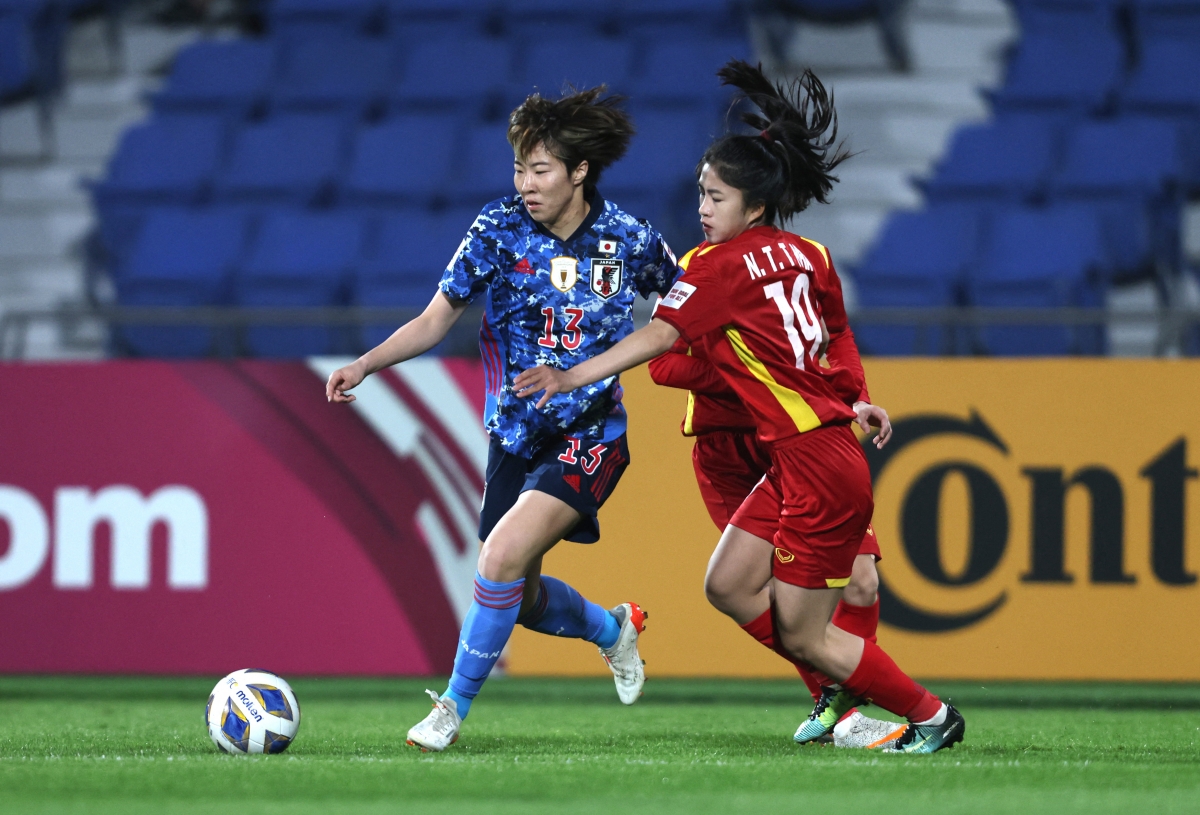 Dư âm ĐT nữ Việt Nam 03 ĐT nữ Nhật Bản Giữ vững niềm tin chờ vé World Cup