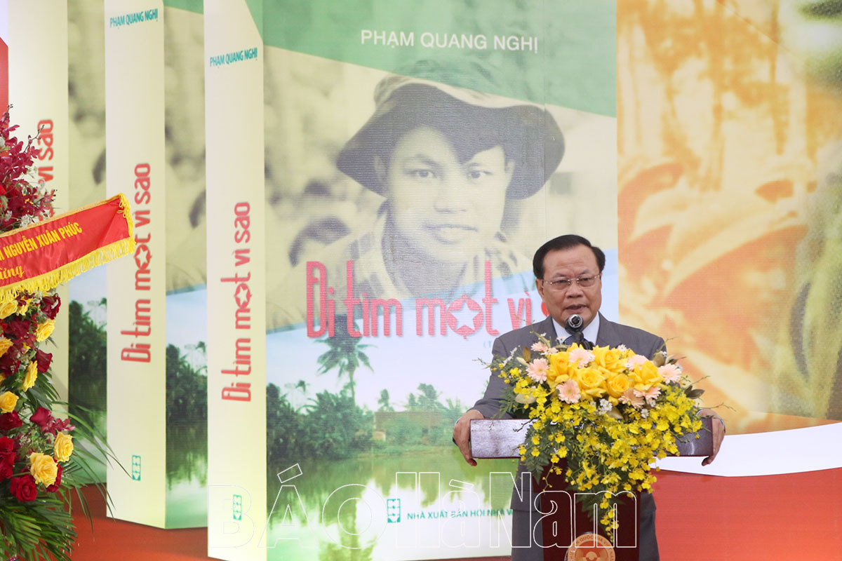 Giới thiệu ra mắt cuốn tự truyện của nguyên Ủy viên Bộ Chính trị Phạm Quang Nghị