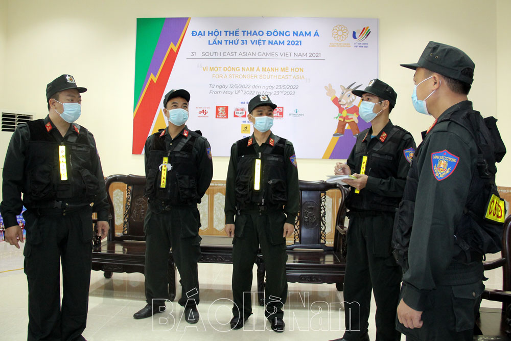 Cảnh sát Cơ động Hà Nam nỗ lực huấn luyện lên phương án bảo đảm ANTT SEA Games 31