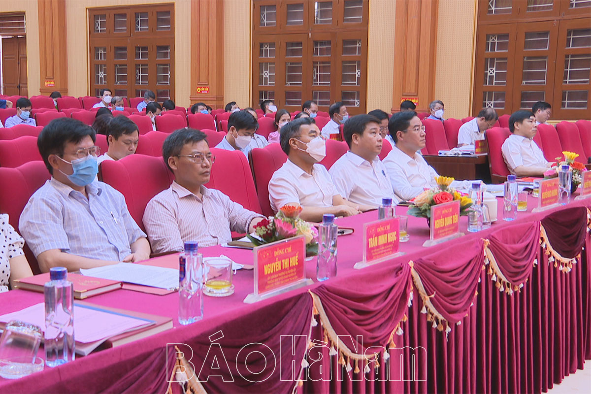Huyện ủy Lý Nhân tổ chức hội nghị sơ kết 05 năm và biểu dương khen thưởng các mô hình học tập và làm theo tư tưởng đạo đức phong cách Hồ Chí Minh giai đoạn 2017  2022