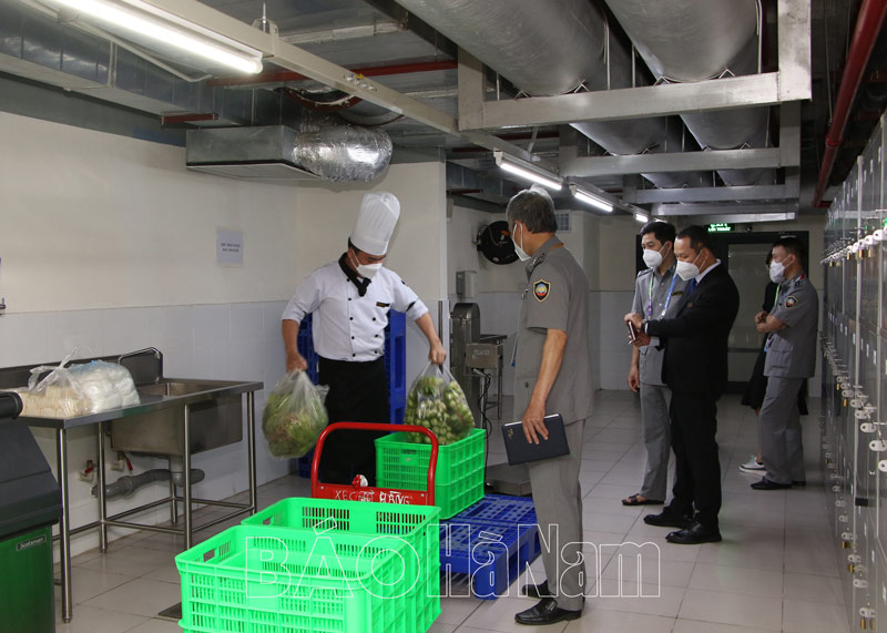 Chi cục An toàn Vệ sinh thực phẩm kiểm tra giám sát vệ sinh thực phẩm tại các cơ sở lưu trú phục vụ SEA Games 31