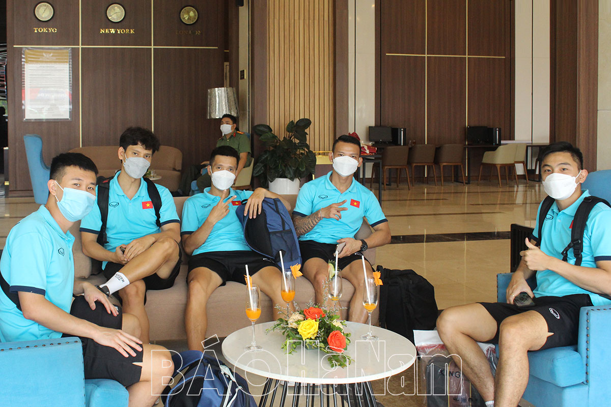 Đón Đoàn Futsal nam Việt Nam tham dự SEA Games 31