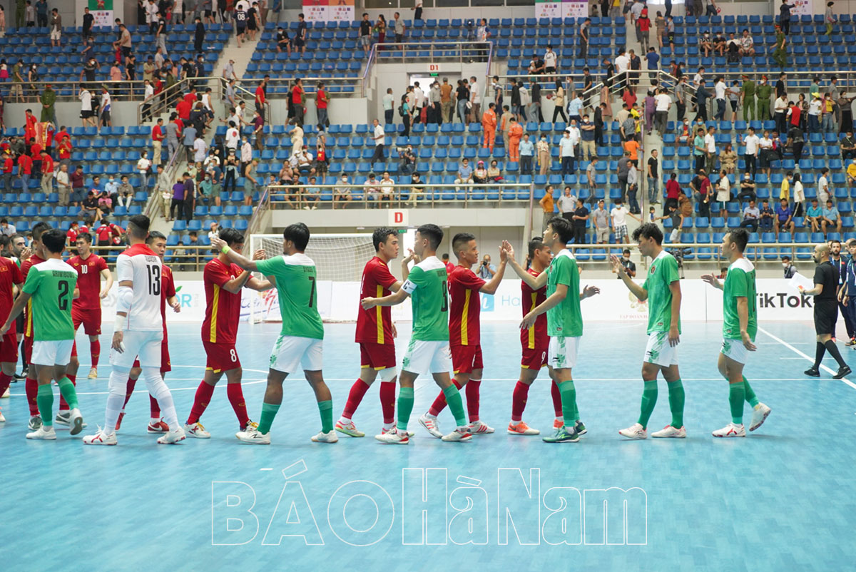 Đội tuyển Futsal nam Việt Nam hòa trận đầu ra quân