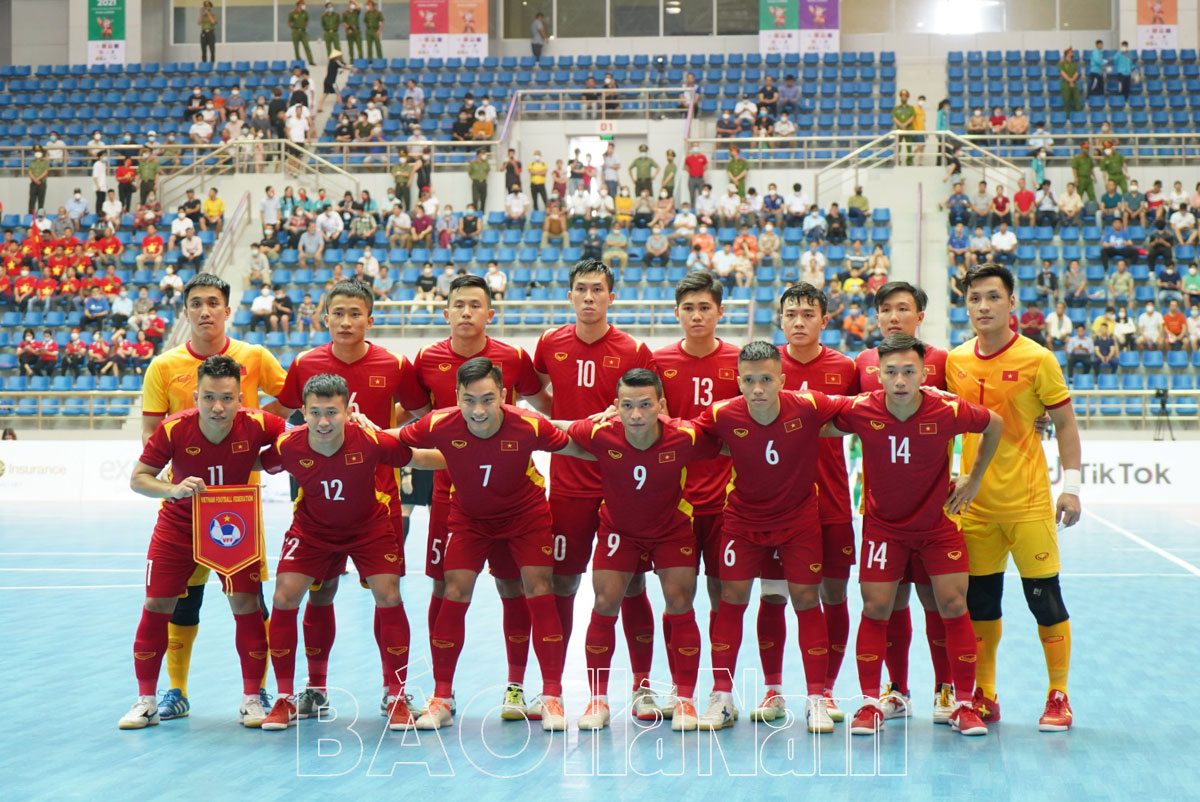 Live Đội tuyển Futsal nam Việt Nam gặp Indonesia