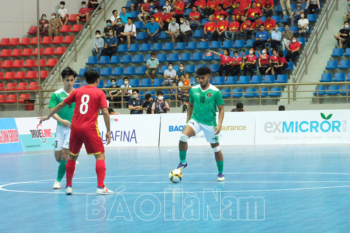 Live Đội tuyển Futsal nam Việt Nam tạm dẫn trước Indonesia 10