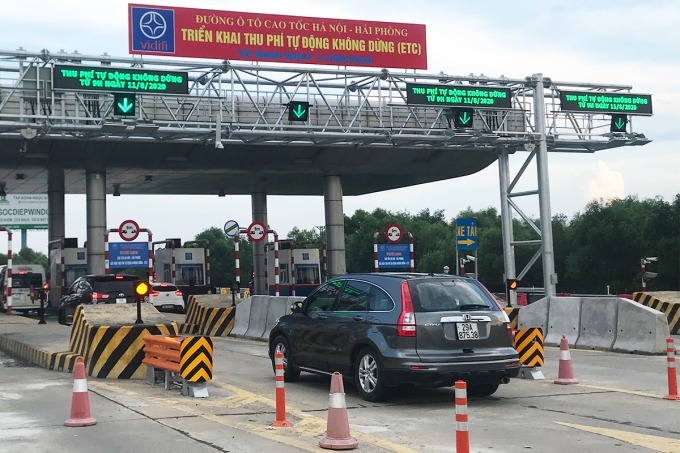 Từ 16 xe dán thẻ thu phí tự động mới được đi vào cao tốc Hà Nội  Hải Phòng