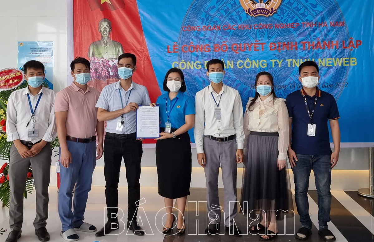 Công bố quyết định thành lập Công ty TNHH Neweb Việt Nam
