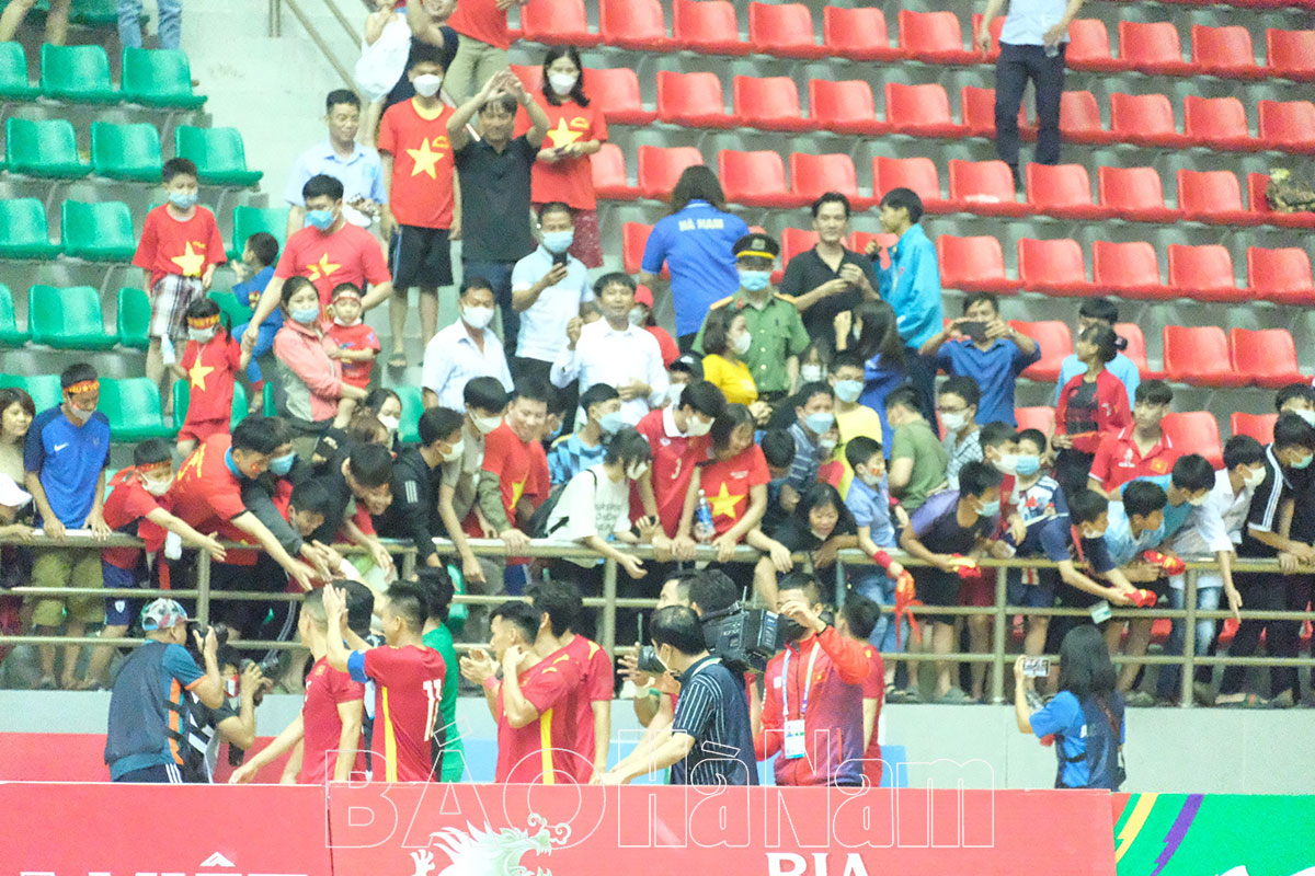Đội tuyển Futsal nam Việt Nam giành chiến thắng đậm 71 trước đội tuyển Malaysia