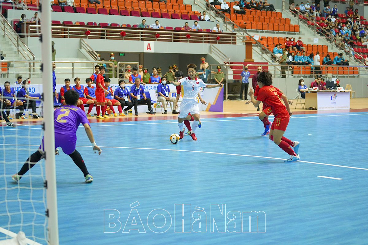 Tuyển Futsal nữ Việt Nam thắng đậm tuyển Myanmar 6 – 0