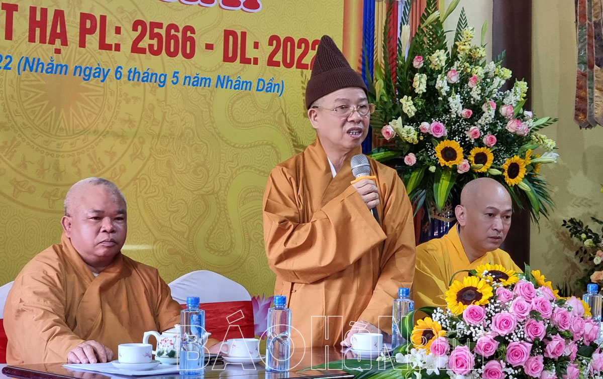 Lễ khai pháp khóa an cư kiết hạ Phật lịch 2566 – Dương lịch 2022