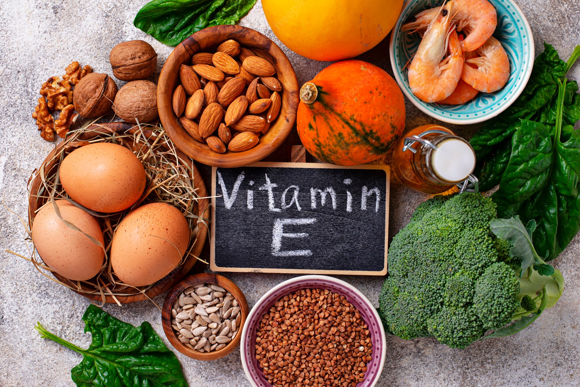 5 công dụng của vitamin E với sức khỏe
