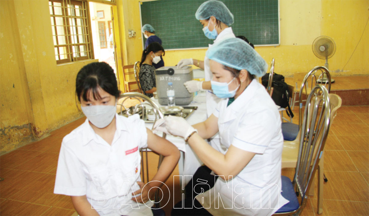 Ghi nhận ở Trạm Y tế xã Thanh Phong
