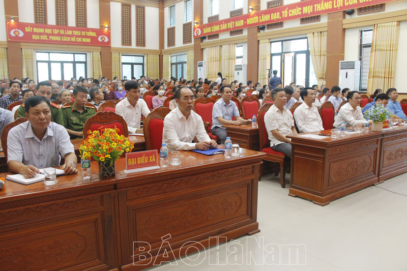 Xã Nguyễn Úy Đối thoại giữa người đứng đầu cấp ủy chính quyền với hội viên đoàn viên nhân dân