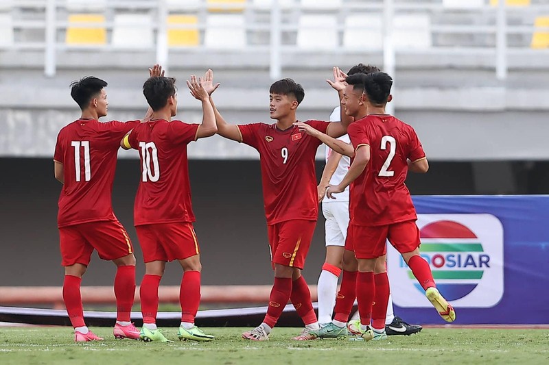 U20 Việt Nam thắng đậm 51 ở trận ra quân vòng loại U20 châu Á 2023