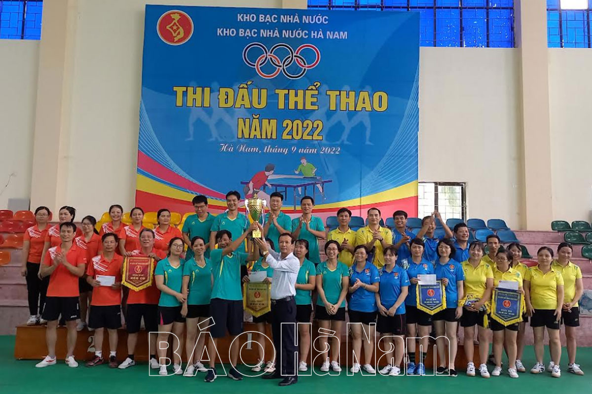 Giải thi đấu thể thao KBNN Hà Nam năm 2022