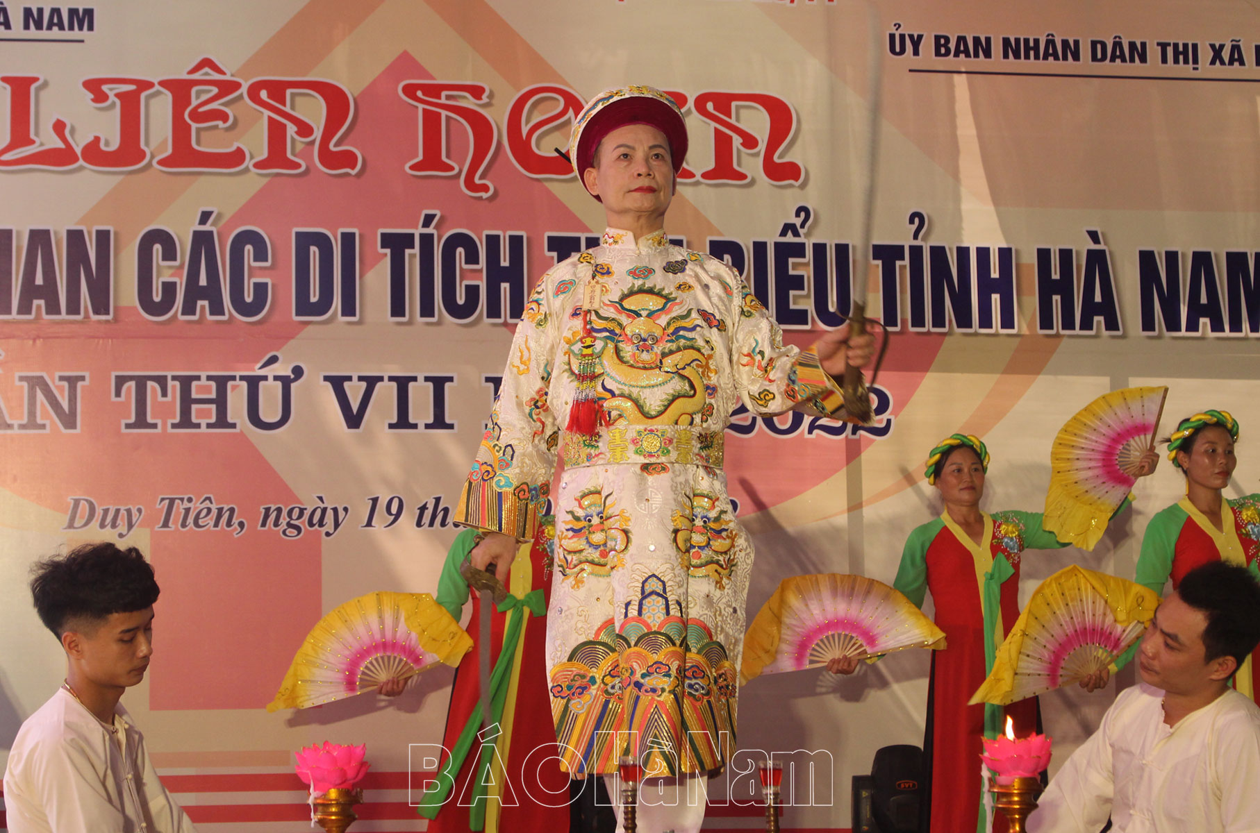 Khai mạc Liên hoan văn hóa dân gian các di tích tiêu biểu tỉnh Hà Nam  lần thứ VII  năm 2022