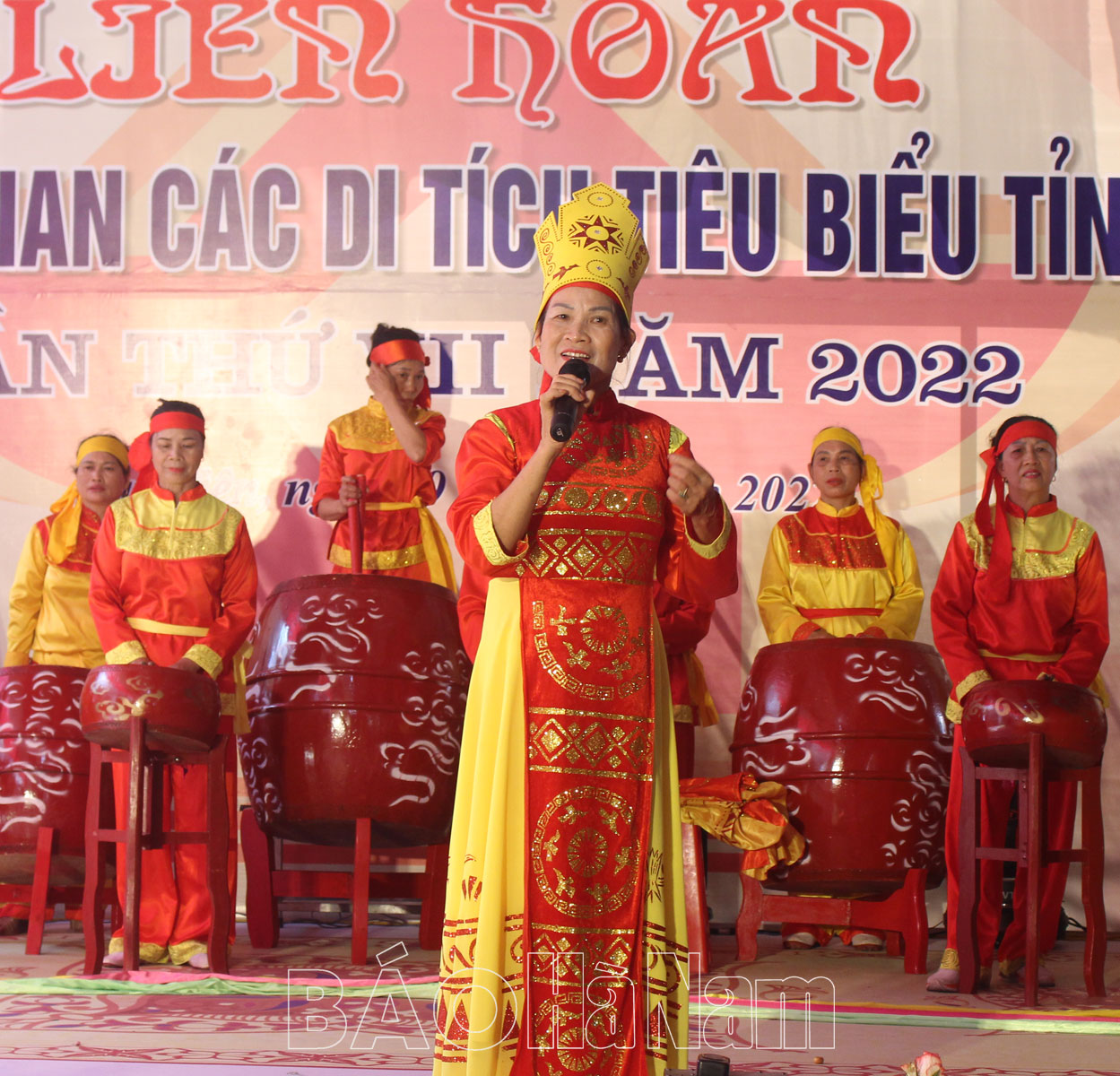 Khai mạc Liên hoan văn hóa dân gian các di tích tiêu biểu tỉnh Hà Nam  lần thứ VII  năm 2022
