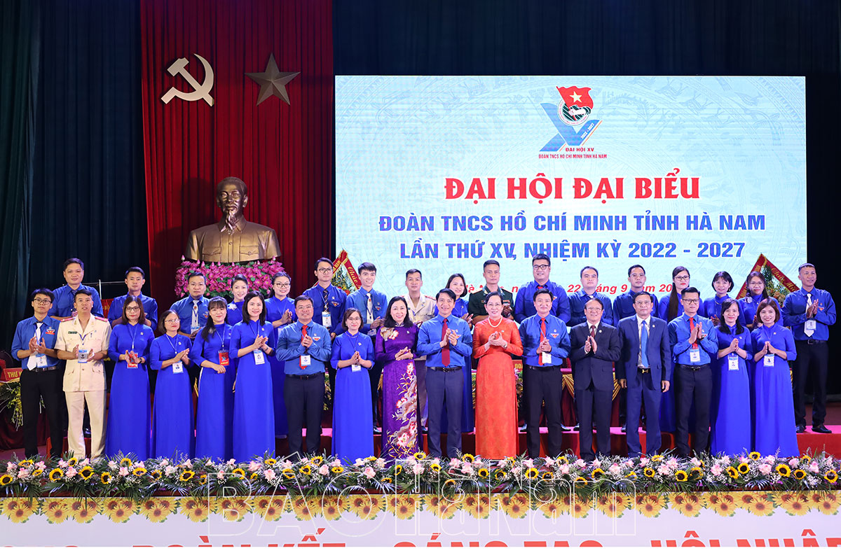 Đại hội đại biểu Đoàn TNCS Hồ Chí Minh tỉnh Hà Nam lần thứ XV nhiệm kỳ 2022-2027 