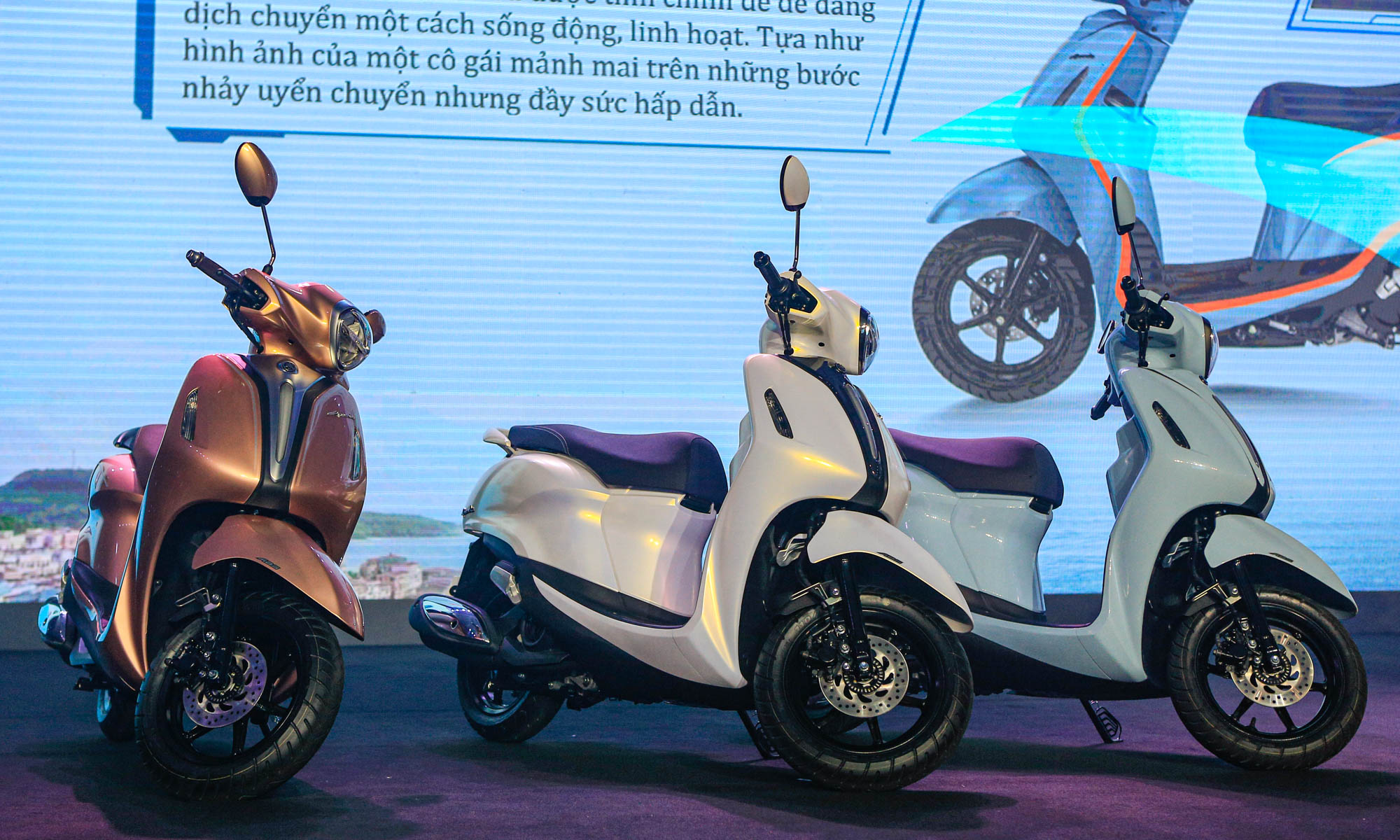 Yamaha Việt Nam giới thiệu 3 mẫu xe mới