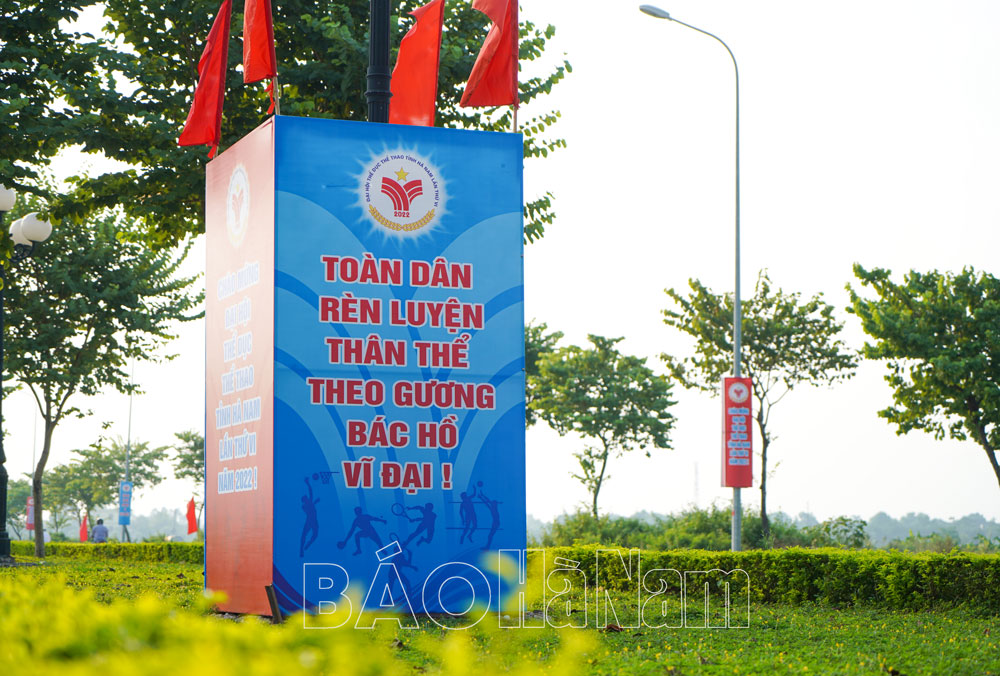 Sẵn sàng các điều kiện chuẩn bị cho Lễ Khai mạc Đại hội TDTT tỉnh Hà Nam