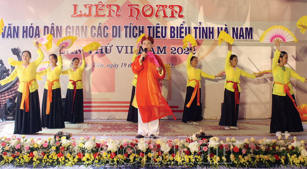 Đặc sắc Liên hoan văn hóa dân gian các di tích tiêu biểu tỉnh Hà Nam lần thứ VII