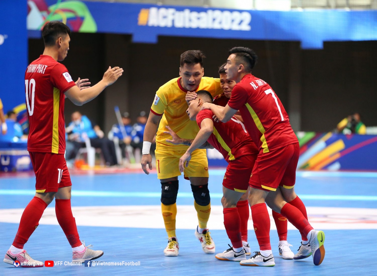 Đánh bại Saudi Arabia ĐT Futsal Việt Nam tiến sát tứ kết giải châu Á