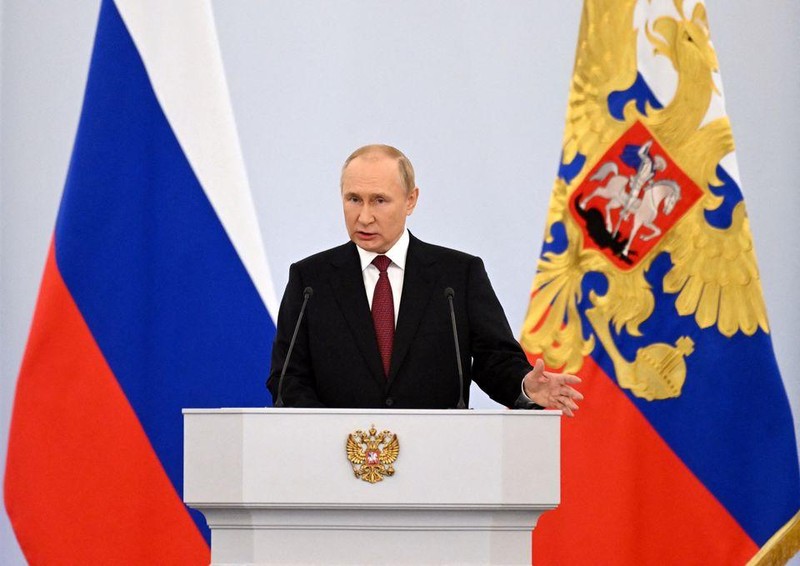Các vùng lãnh thổ ký thỏa thuận sáp nhập Liên bang Nga