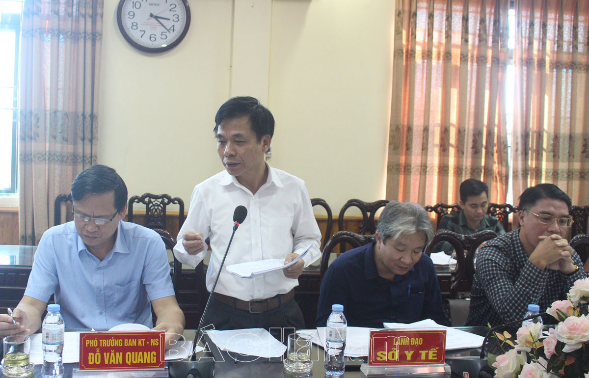 Đoàn Đại biểu Quốc hội tỉnh thảo luận lấy ý kiến đối với Luật Đấu thầu sửa đổi