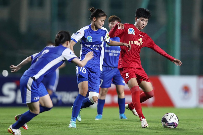 Giải bóng đá nữ vô dịch quốc gia 2022 – Cúp Thái Sơn Bắc  Kêt thúc lượt trận 13 PPHN vươn lên trên bảng xếp hạng