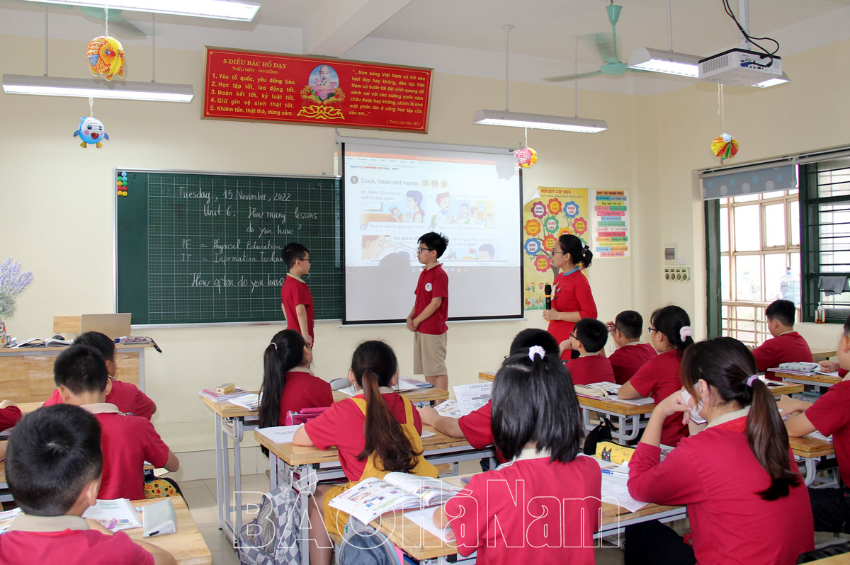 Giáo dục phát huy tiềm năng cá nhân tại Trường Tiểu học Nguyễn Tất Thành