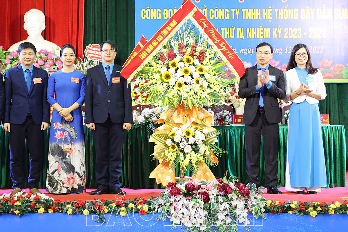 Đại hội đại biểu CĐCS Công ty TNHH Hệ thống dây dẫn Sumi Việt Nam lần thứ IV nhiệm kỳ 20232028