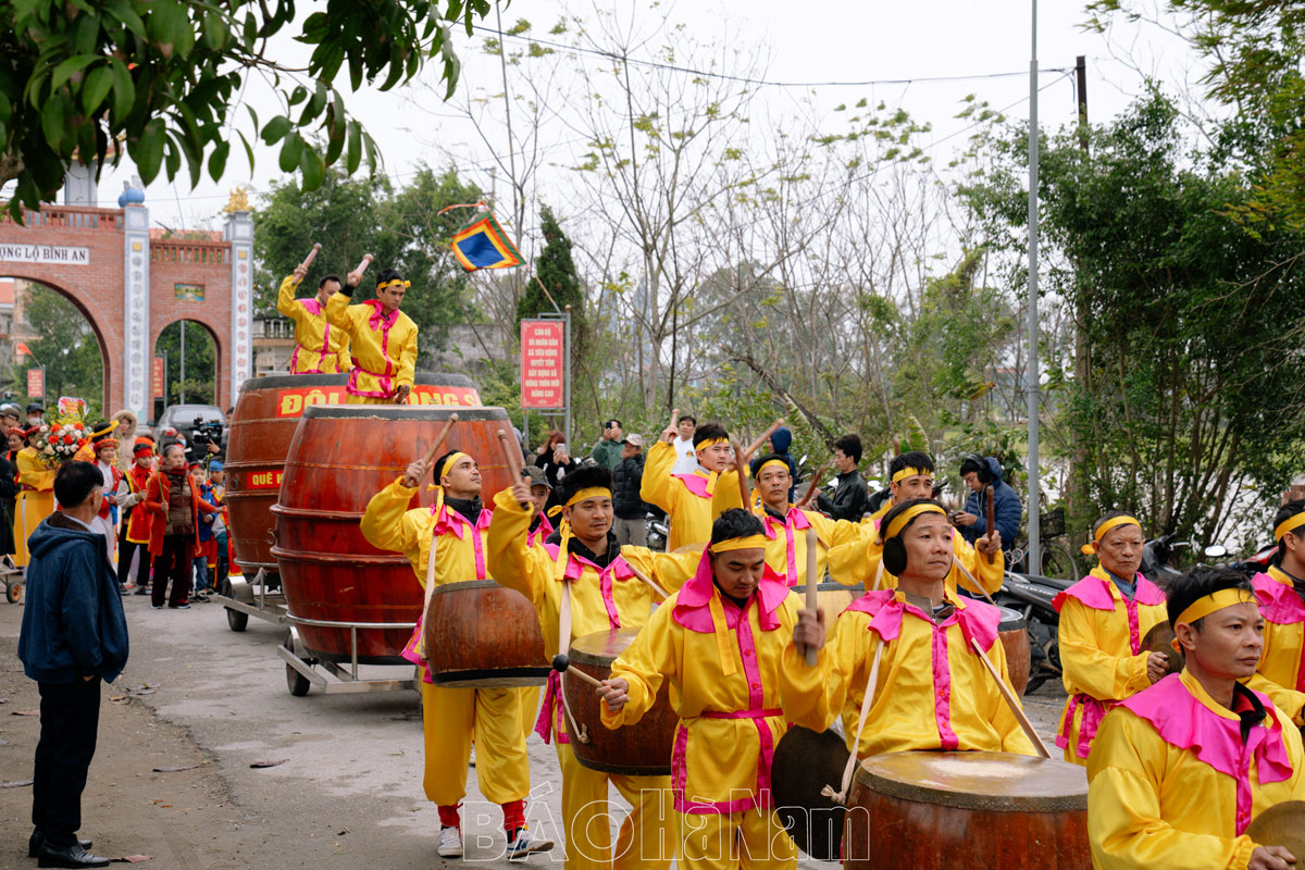 Lễ hội đình Tiêu Hạ xã Tiêu  Động huyện Bình Lục