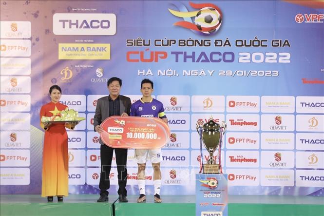 Thắng Hải Phòng Câu lạc bộ Hà Nội đoạt Siêu cúp quốc gia 2022