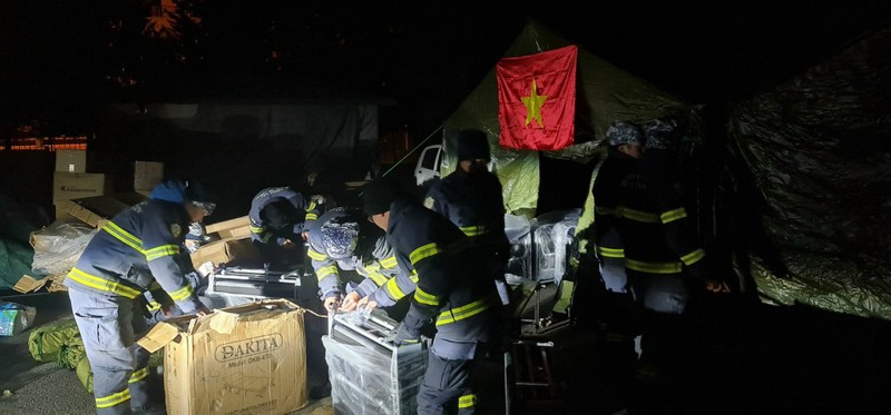 Đoàn Bộ Công an Việt Nam bắt đầu hoạt động cứu nạn tại Thổ Nhĩ Kỳ