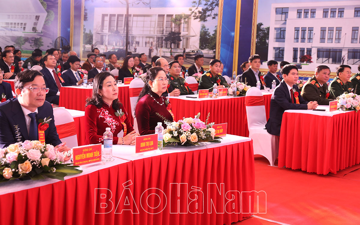 Khởi công dự án xây dựng khu trụ sở cơ quan hành chính huyện Thanh Liêm