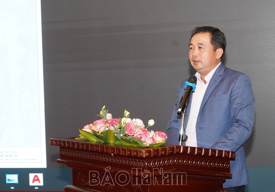 Đoàn công tác của BTV Tỉnh ủy Hải Dương trao đổi kinh nghiệm công tác lập Quy hoạch tỉnh tại Hà Nam