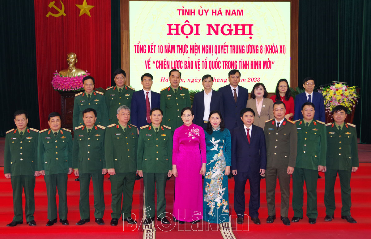 Tỉnh ủy Hà Nam tổng kết 10 năm thực hiện Nghị quyết Trung ương 8 khóa XI về “Chiến lược bảo vệ Tổ quốc trong tình hình mới”